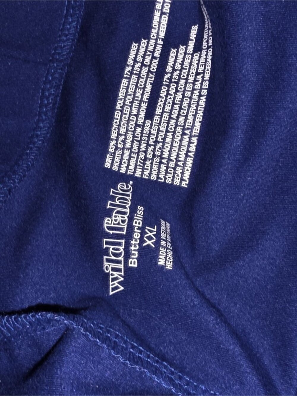 wild fable Butter Bliss Tee in Royal Blue - Picture 3 of 3